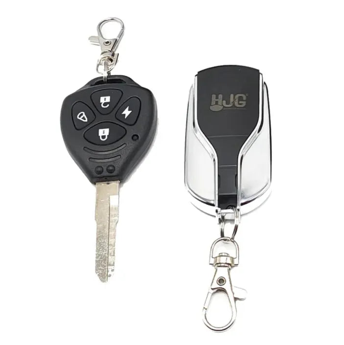 HJG Universal Motorcycle Remote Security Alarm & Self-Start System (For All Bikes / 70cc / CG125)
