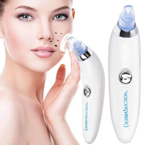 Derma Suction 4-in-1 Black Head Remover Daling Derma Suction Blackhead Acne Oil Remover Vacuum Suction Face Pore Cleaner Facial Beauty Equipment