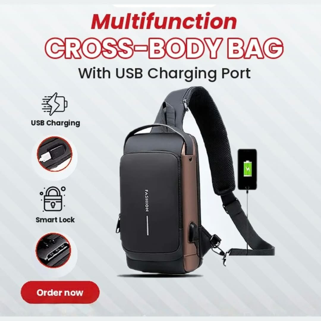 Multifunction CROSS-BODY Bag
